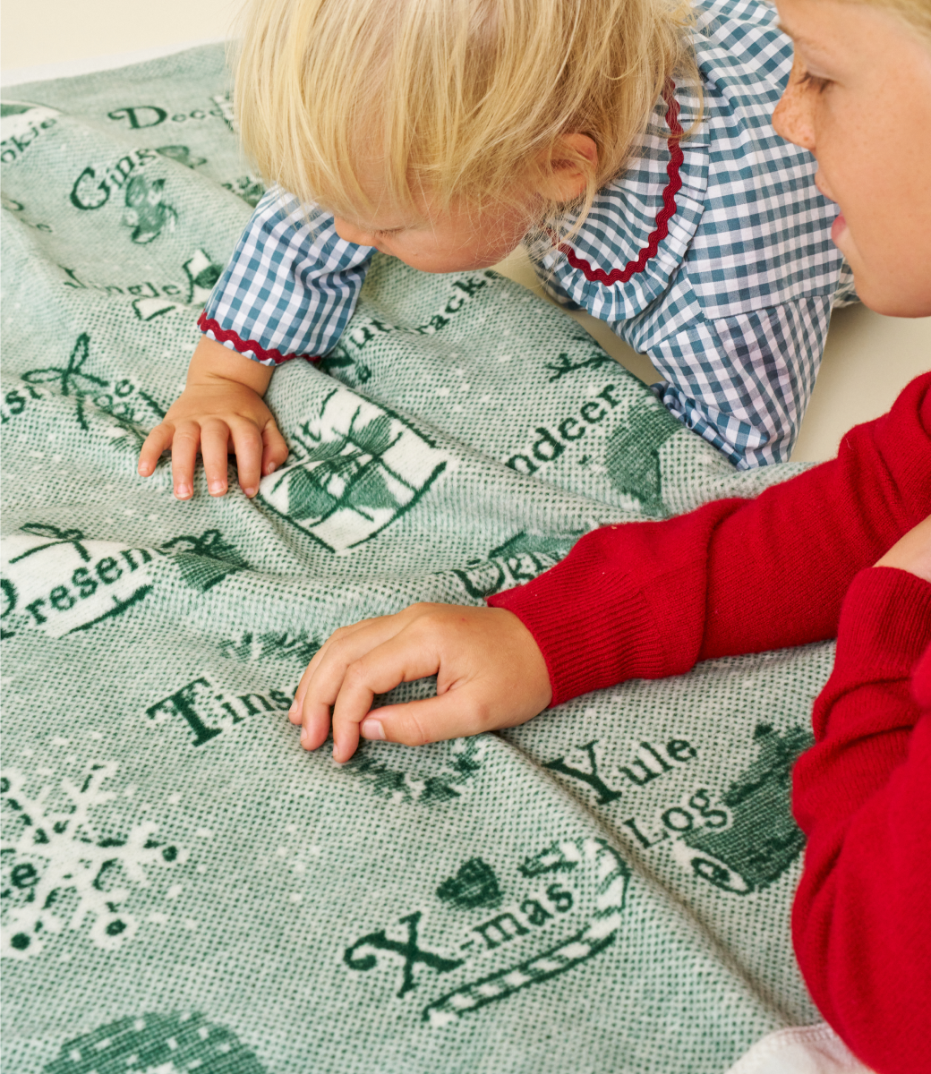 ABC's of Christmas Mini Blanket