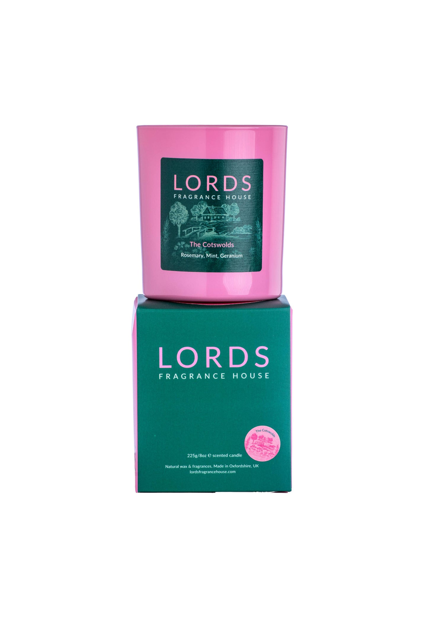 The Cotswolds Luxury Candle - Lords Fragrance House