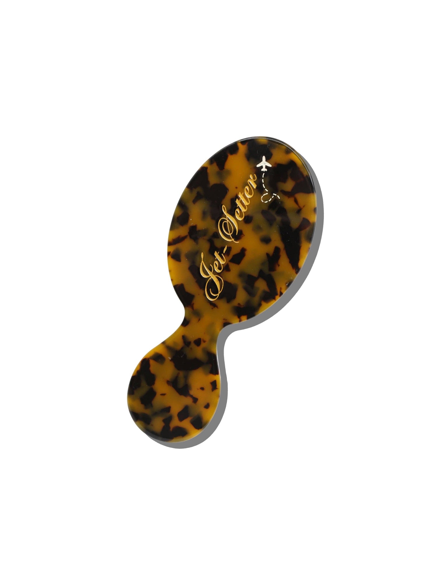 Hand-painted Jet-Setter Hair Brush
