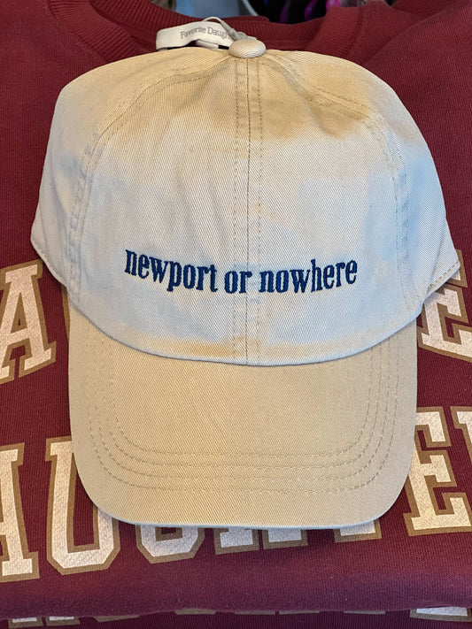 Newport or Nowhere Hat - Sand