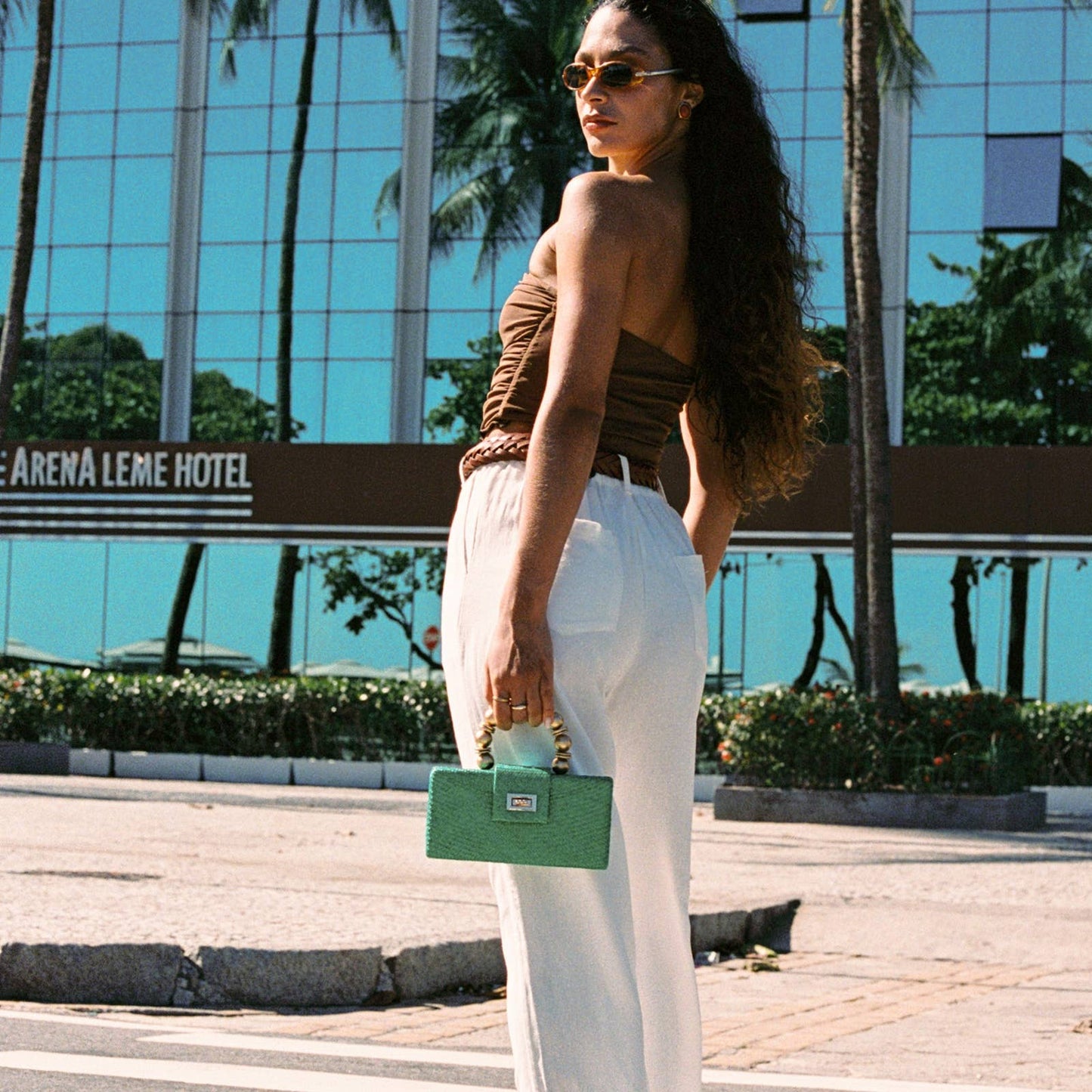 Emerald Green Statement Clutch