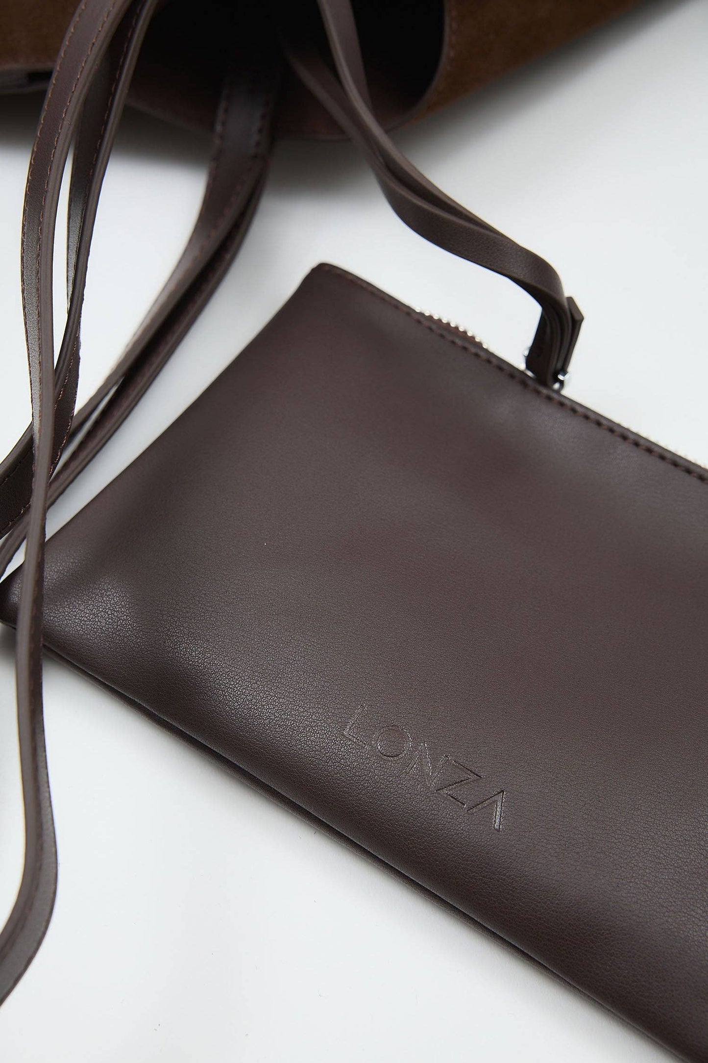 Montana Brown Suede Tote Bag