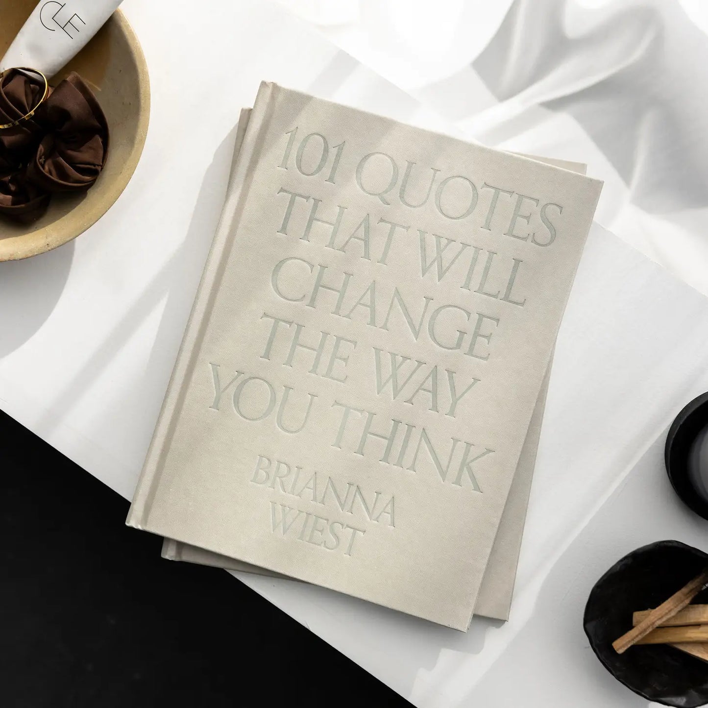 HARDCOVER 101 Quotes That Will Change the Way You Think - Table Book by Brianna Wiest