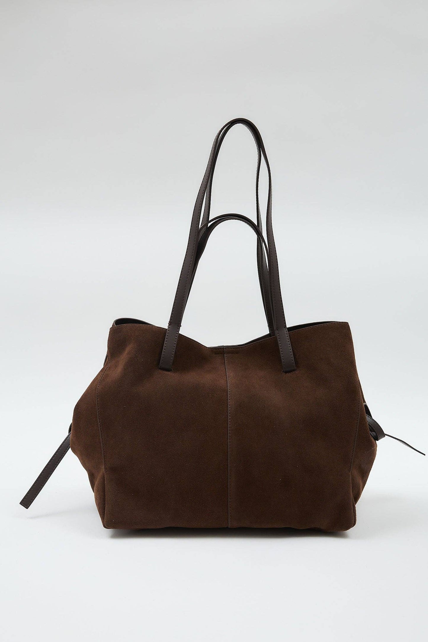 Montana Brown Suede Tote Bag