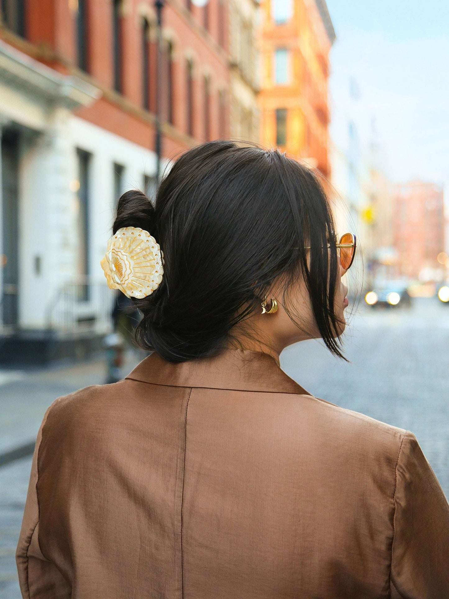 Scallop Seashell Claw Hair Clip