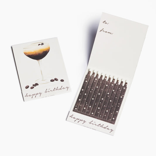 Espresso Martini Matches - Abigail Jayne Design