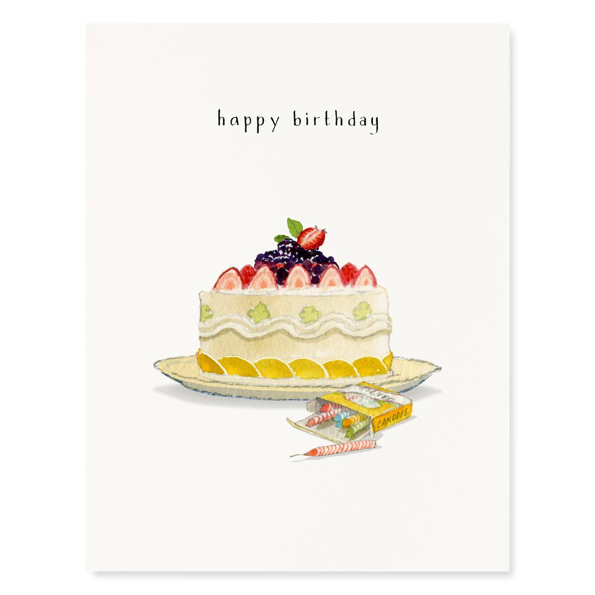And Many More - Birthday Greeting Card - Birthday Cake