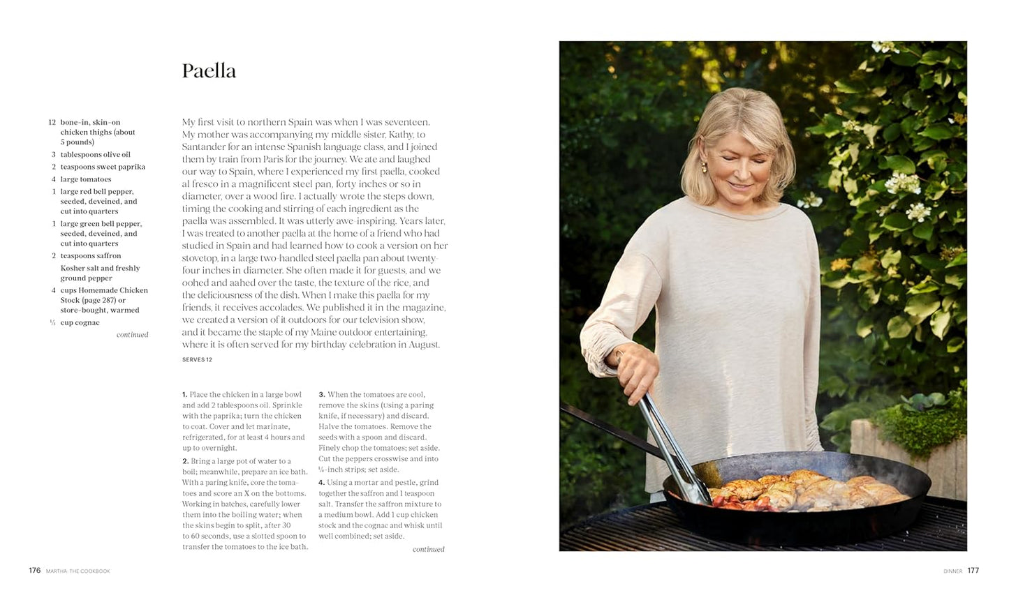 Martha: The Cookbook: 100 Favorite Recipes, with Lessons and Stories from My Kitchen