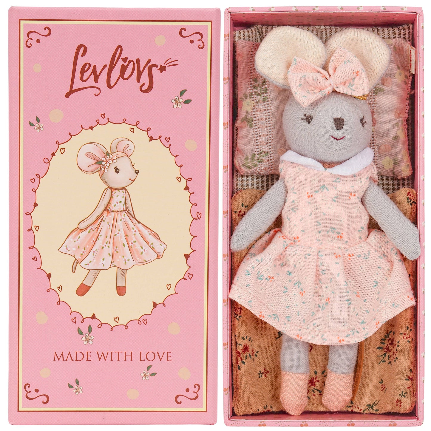Sherry Blossom Mouse in a Box - Levlovs