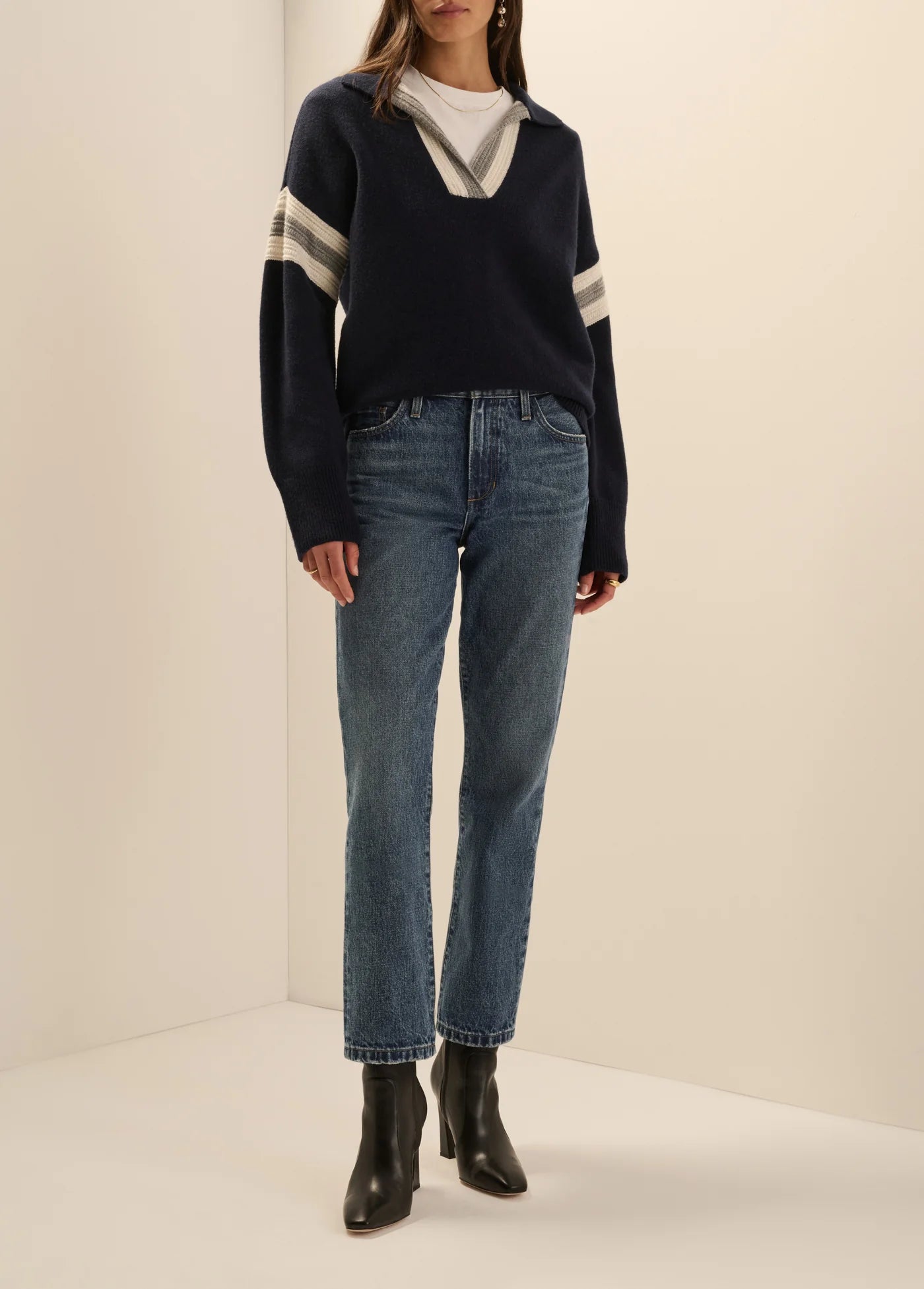 The Grace Sweater - Navy - Favorite Daughter (Copy)