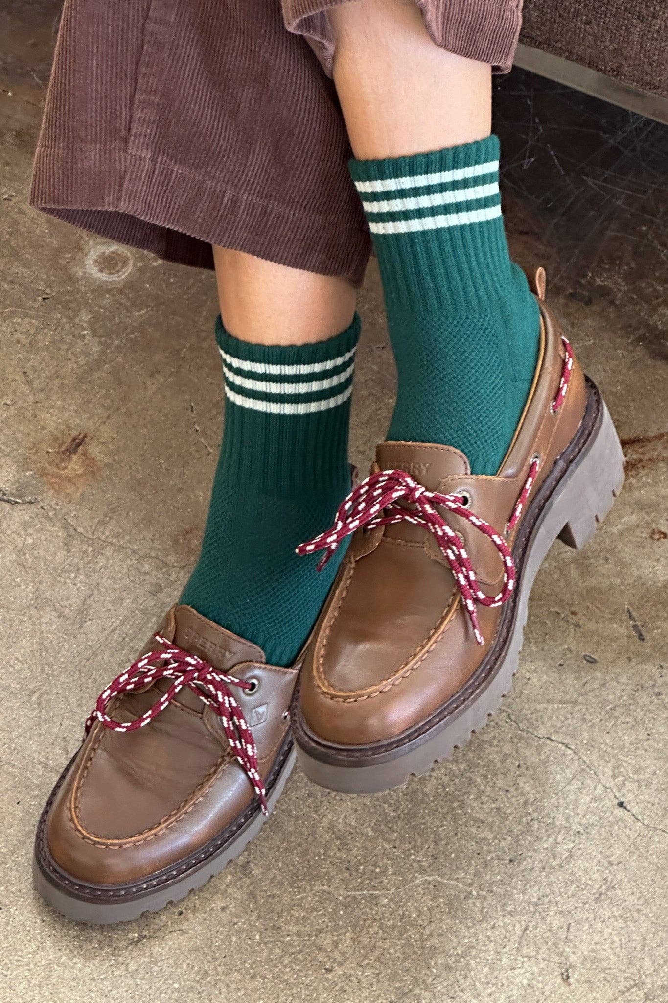 Girlfriend Socks - Brown
