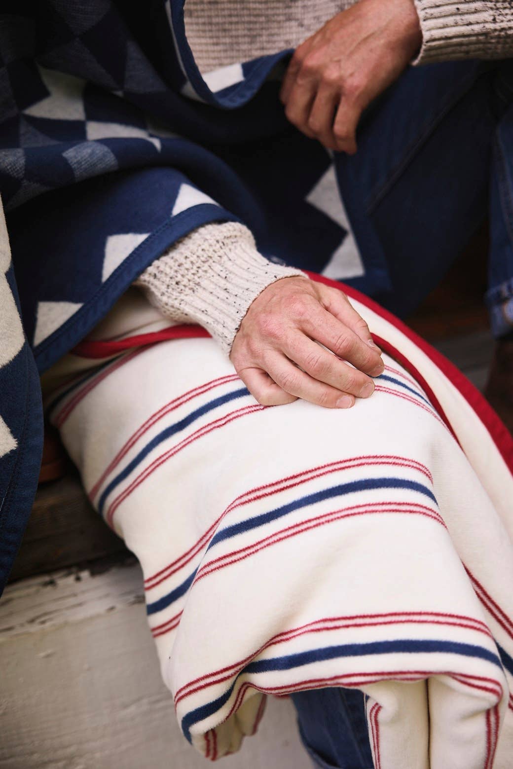 Front Porch Stripe Blanket - Original