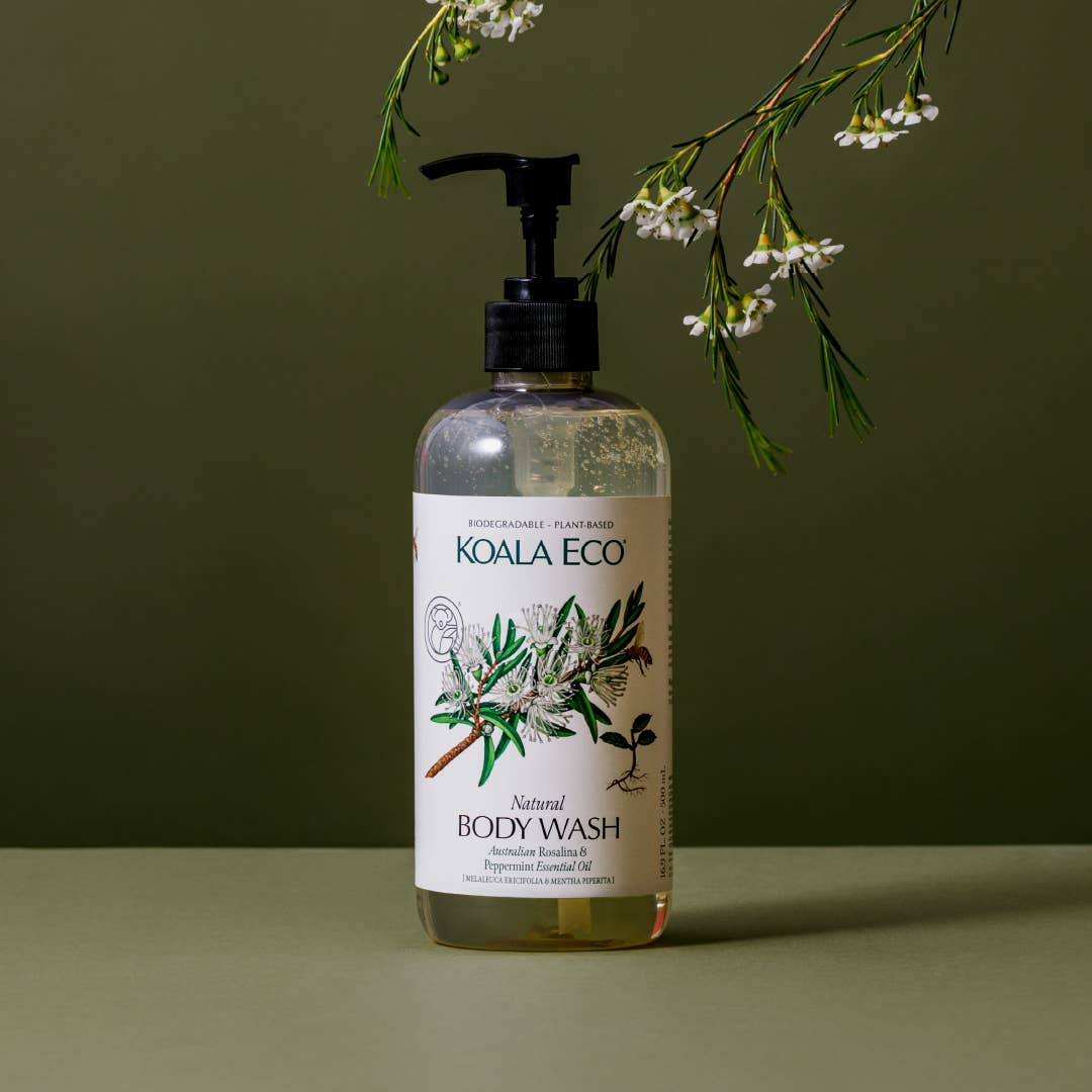 Rosalina & Peppermint Body Wash - Koala Eco