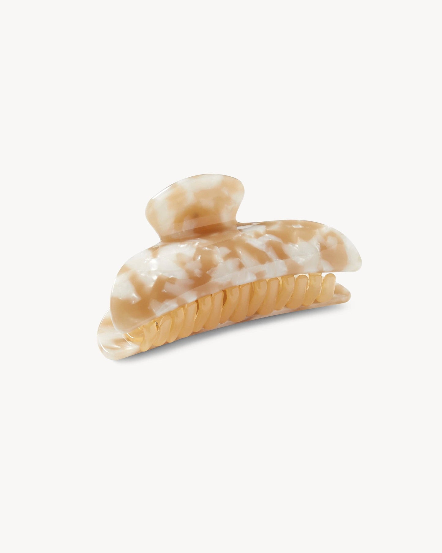 Midi Heirloom Claw in Taupe Shell