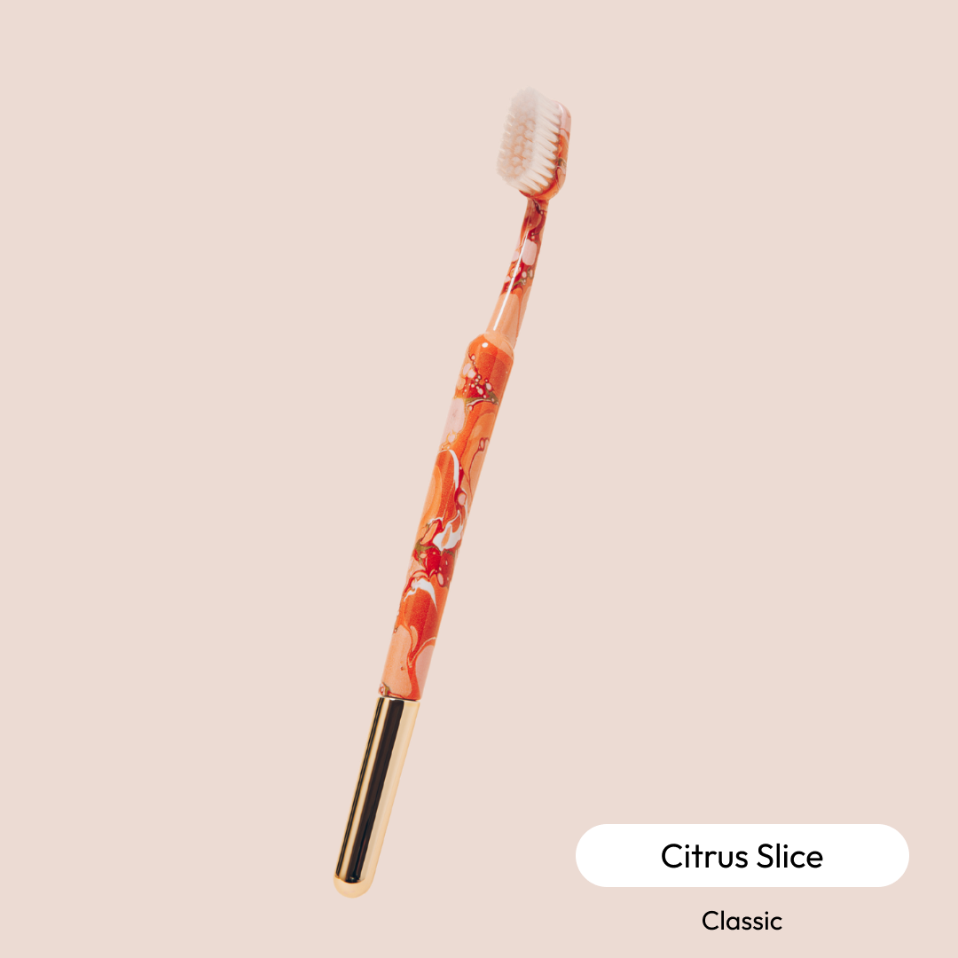 The Better Brush - Citrus Slice with Gold