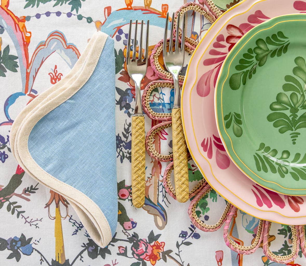 Gordes Green Dessert Plates (set of 4)