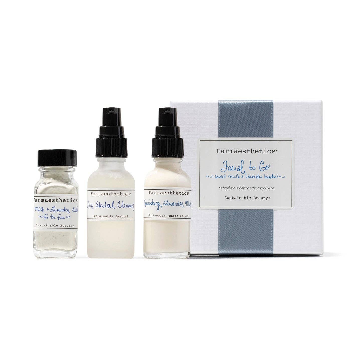 Facial To Go – Sweet Milk & Lavender Buds - Farmaesthetics