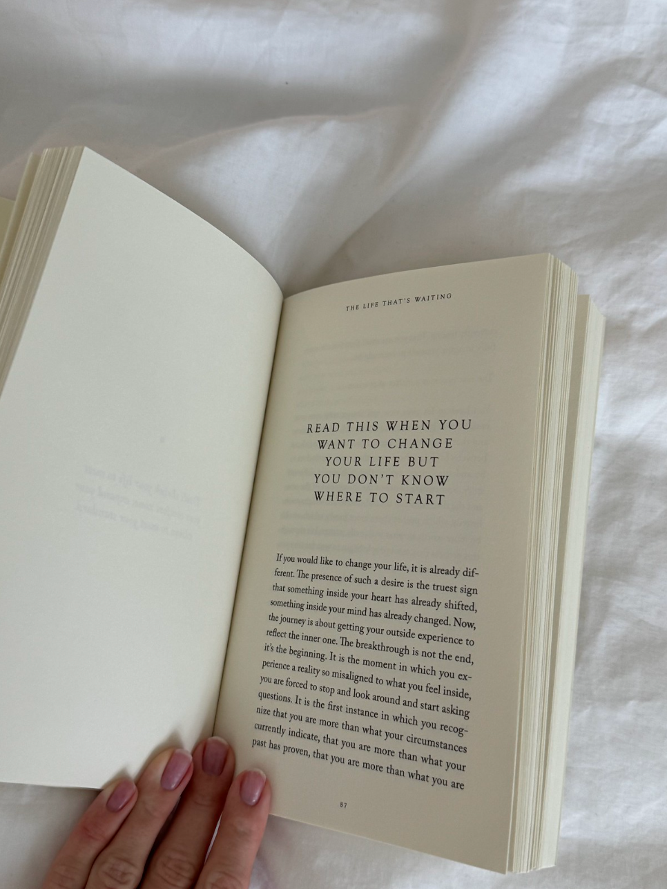 The Life That's Waiting Book