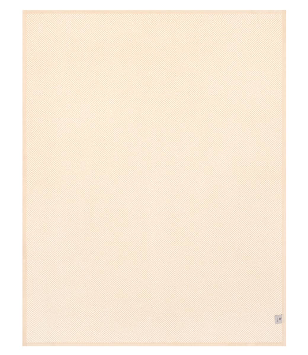 Harborview Herringbone Cream Blanket - Original