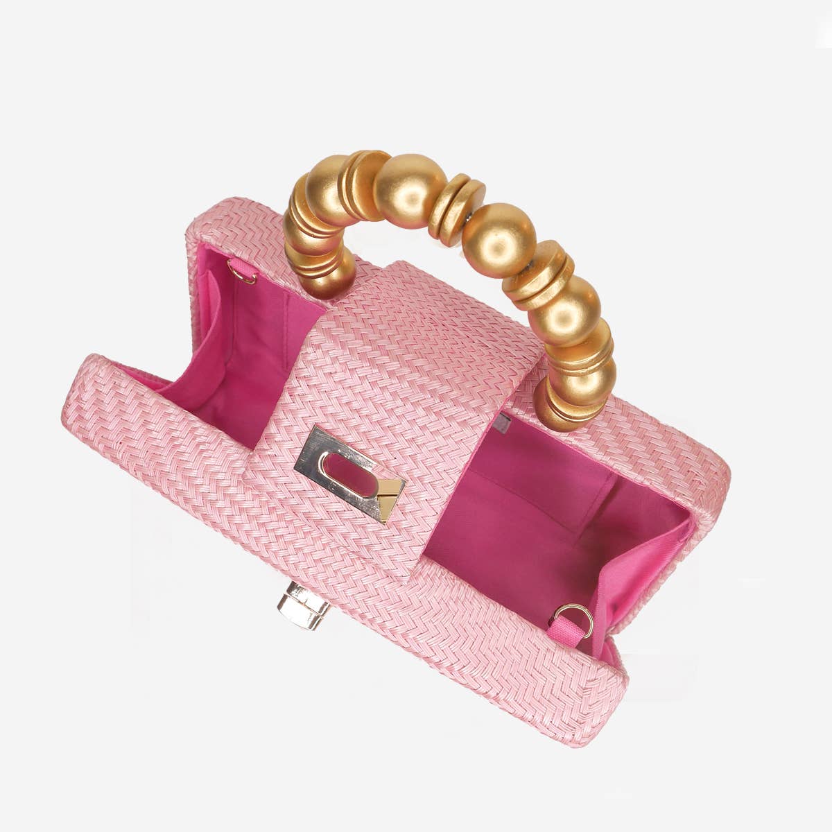 Soft Pink Statement Clutch - Soli + Sun