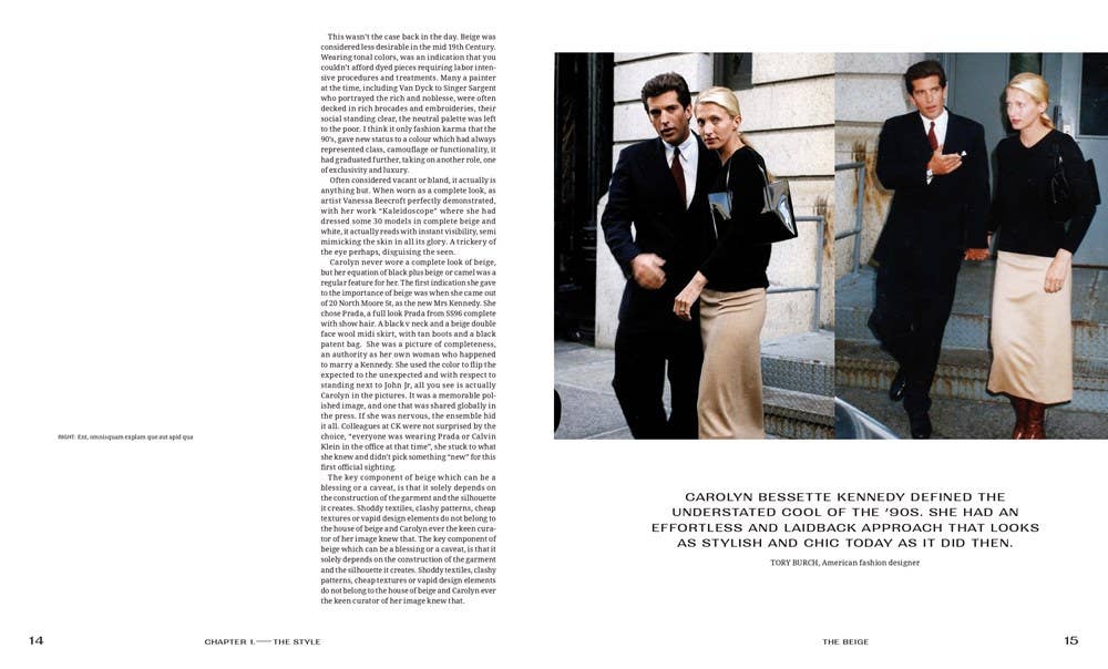 CBK: Carolyn Bessette Kennedy - A Life in Fashion Book