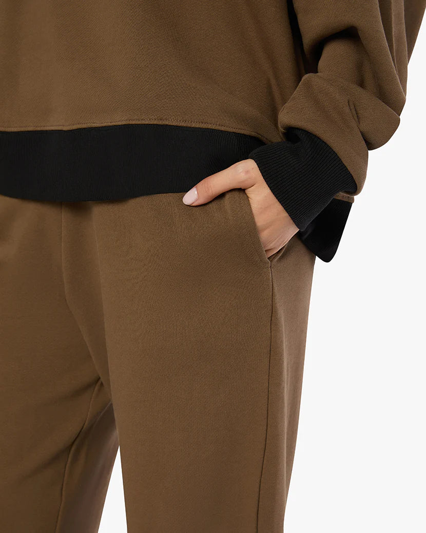 Slim Leg Jogger - Kangaroo/Black - We Wore What