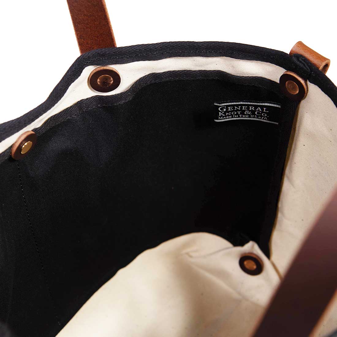 Cream & Coal Toile Mini Tote