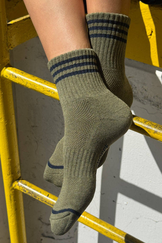 Girlfriend Socks - Avocado