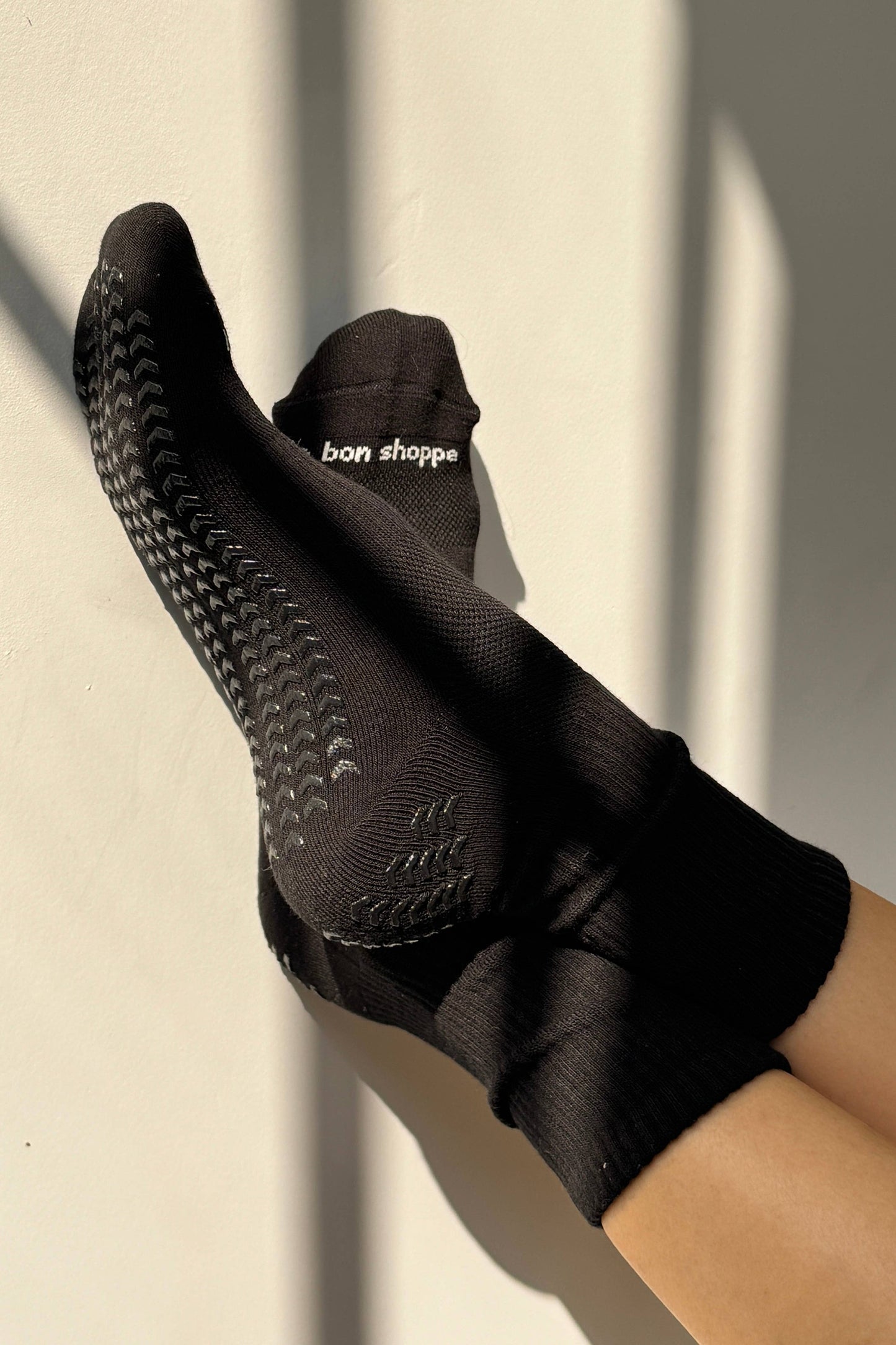 Grip Gym Socks - Grey + Grey