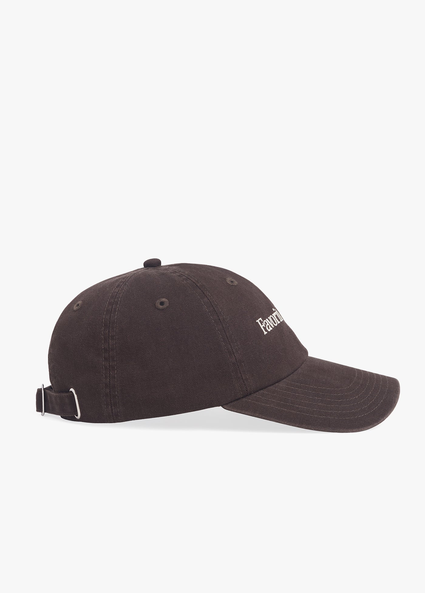 Classic Logo Baseball Hat - Chocolate Brown - Favorite Daughter
