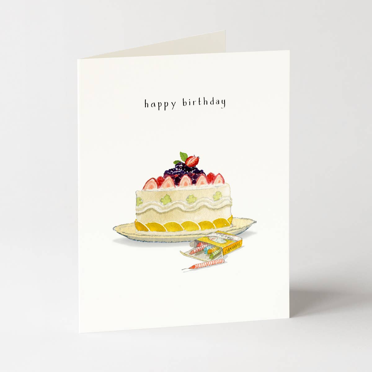And Many More - Birthday Greeting Card - Birthday Cake