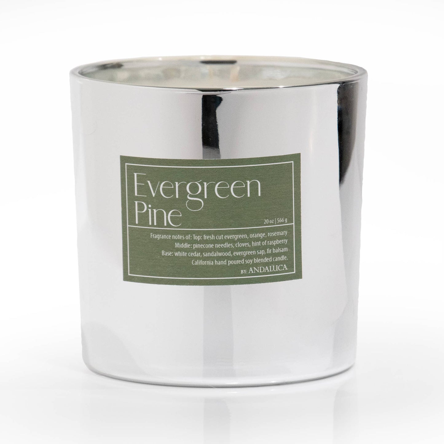 Evergreen Pine 2 Wick 20 oz. - Andaluca