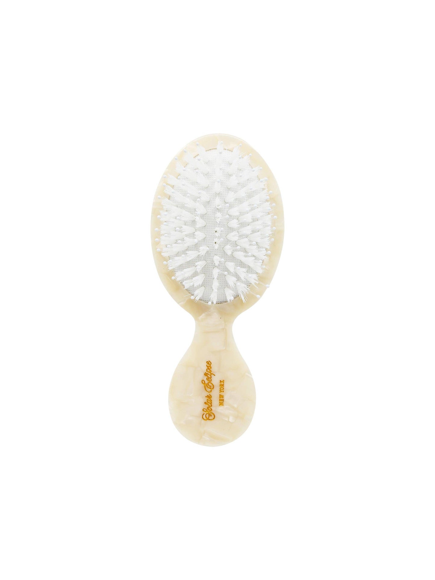 Hand-painted Cowhide Hair Brush