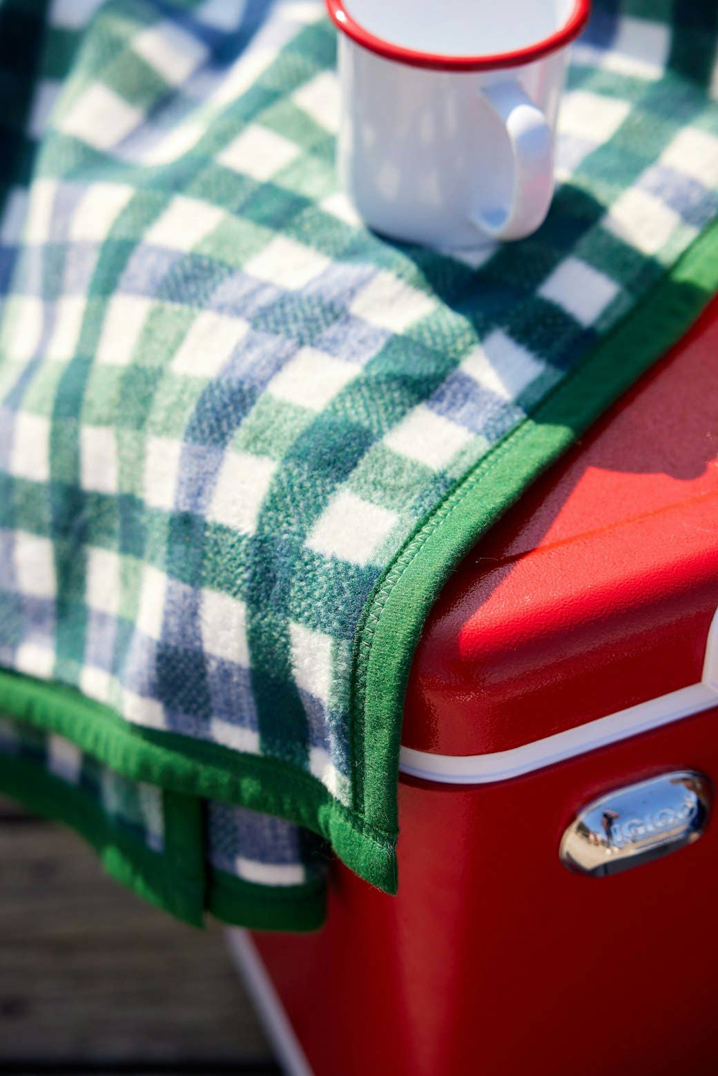 Pine Tree Plaid Blanket - Chappywrap