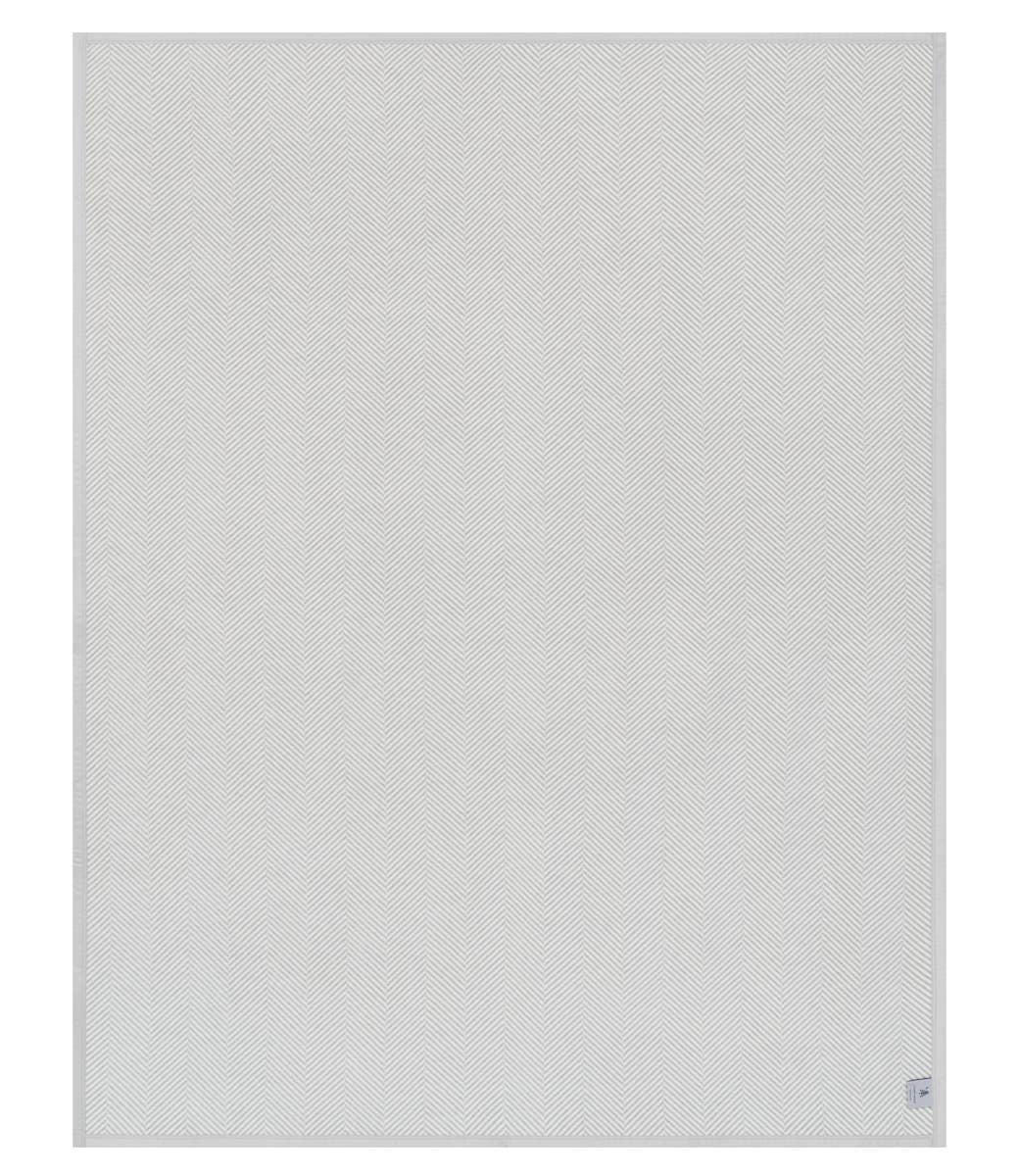 Harborview Herringbone Light Grey Blanket - Original