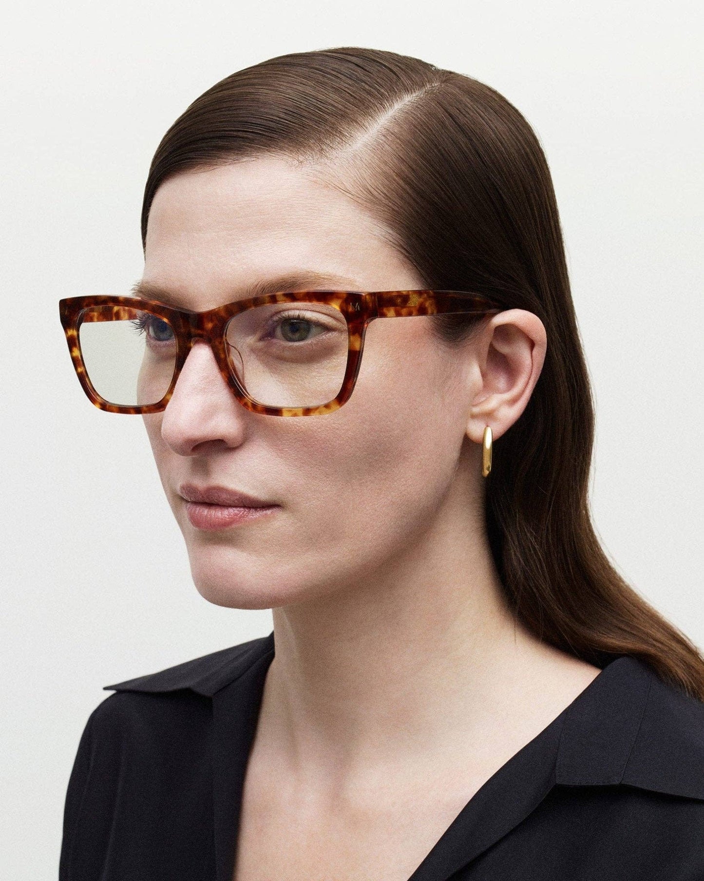 Reading Glasses in Blonde Tortoise: Blue Light (No Magnification)