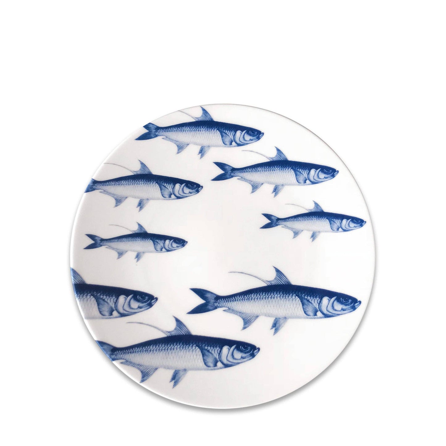 School of Fish Coupe Salad Plate - Single