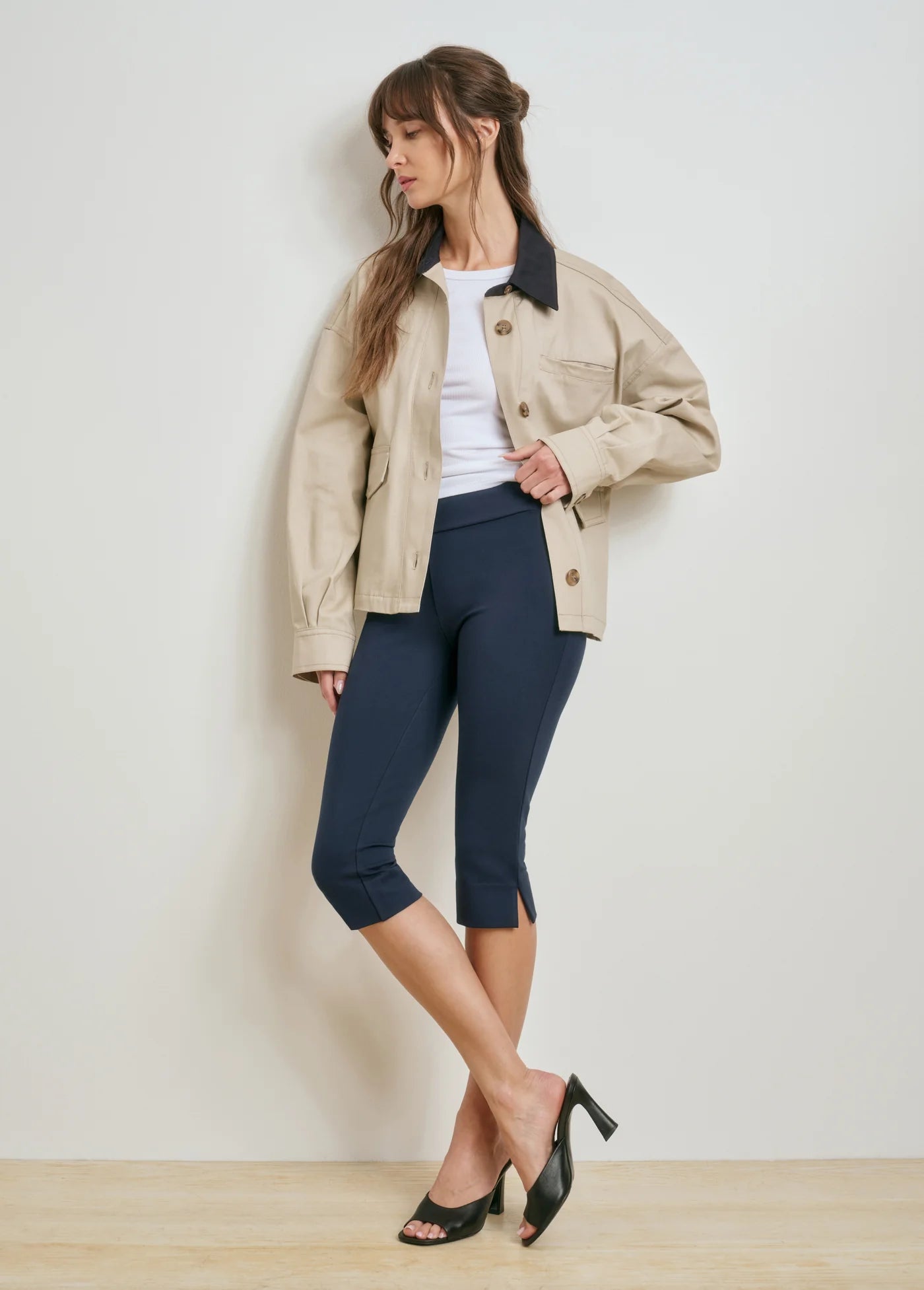 The Carla Jacket - Khaki - Favorite Daughter