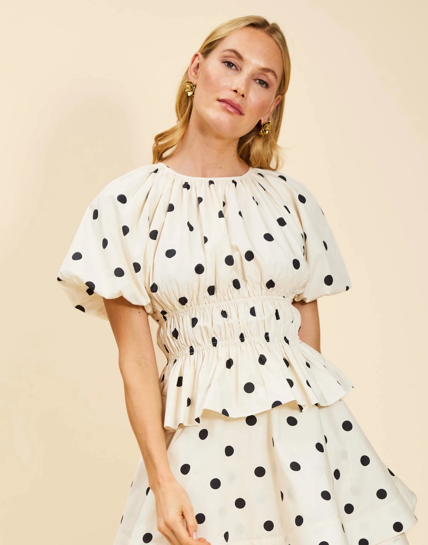 Breakfast Smocked Top - Mestiza