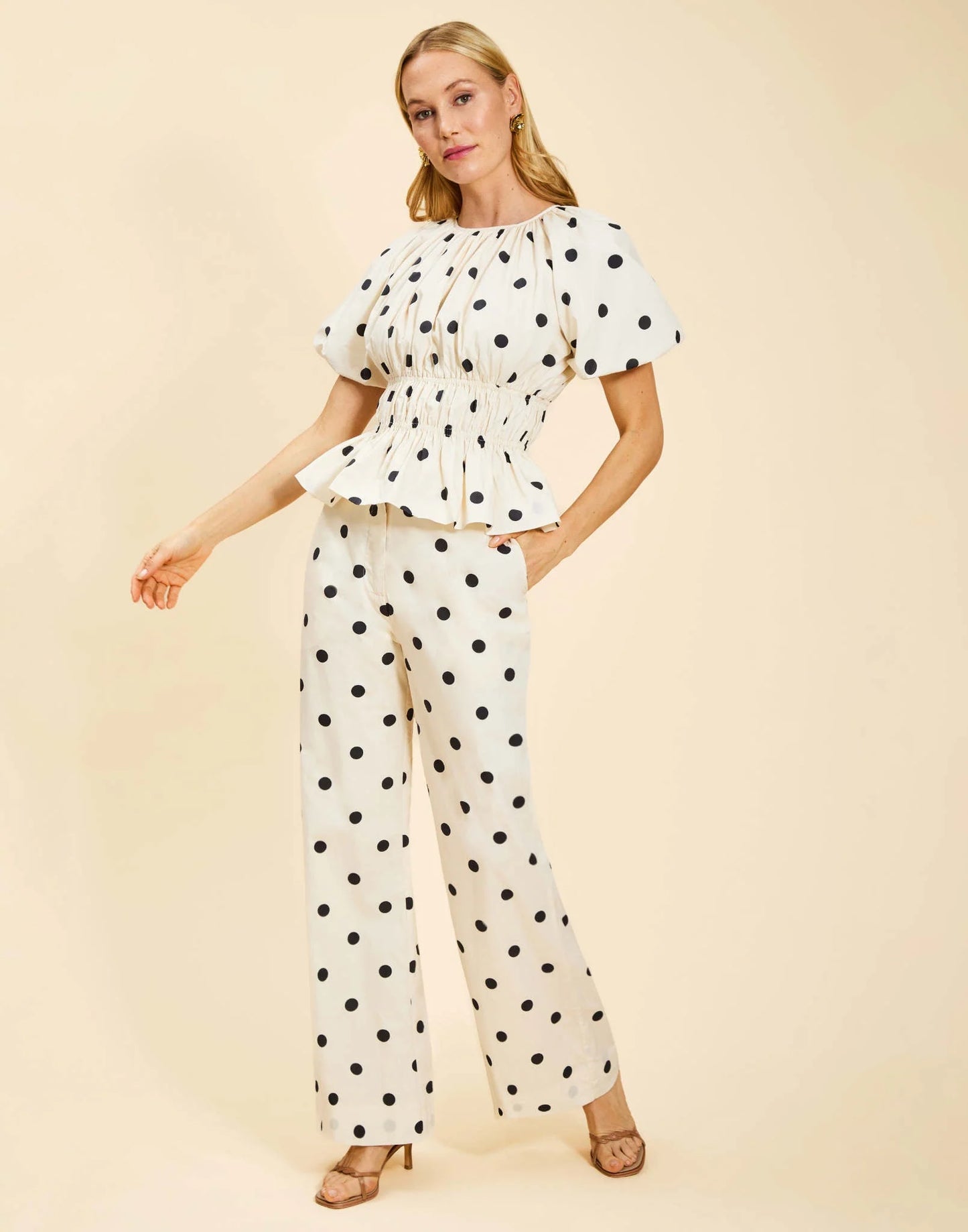 Breakfast Smocked Top - Mestiza