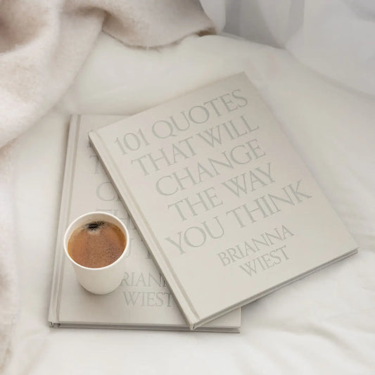 HARDCOVER 101 Quotes That Will Change the Way You Think - Table Book by Brianna Wiest