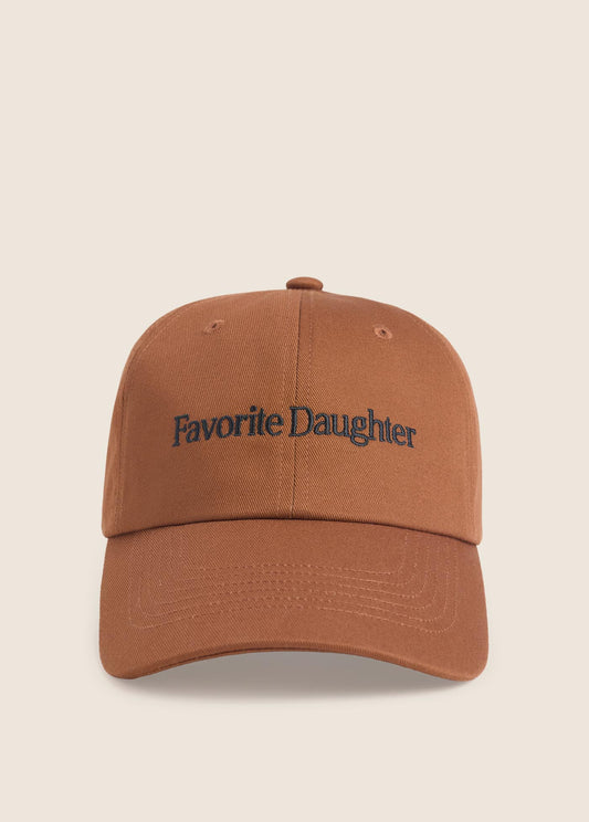 Classic Logo Baseball Hat - Camel - Favorite Daughter