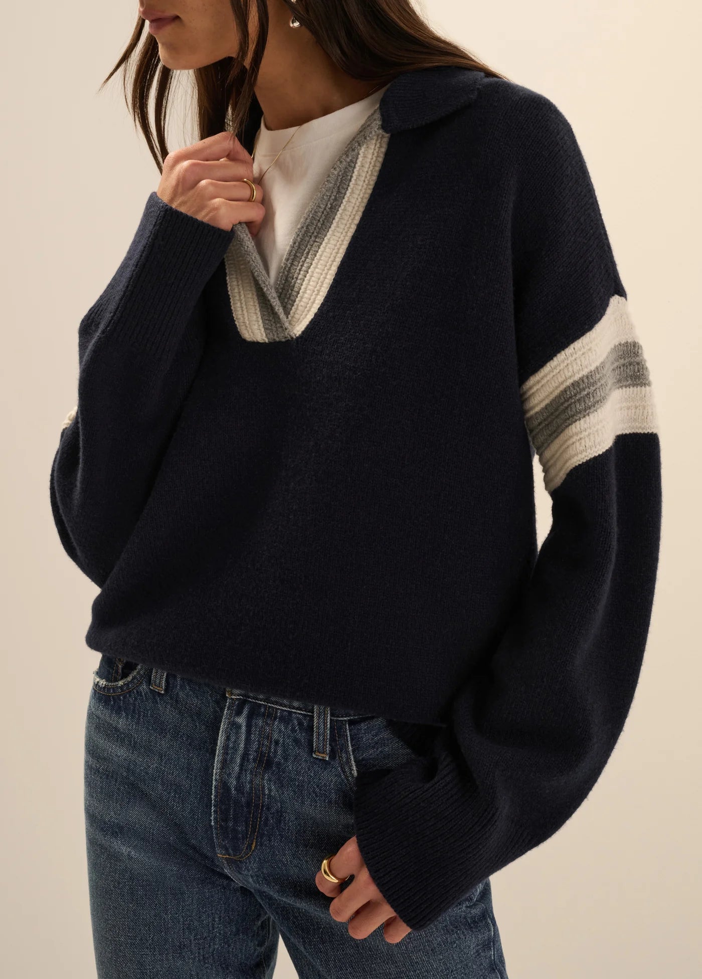 The Grace Sweater - Navy - Favorite Daughter (Copy)