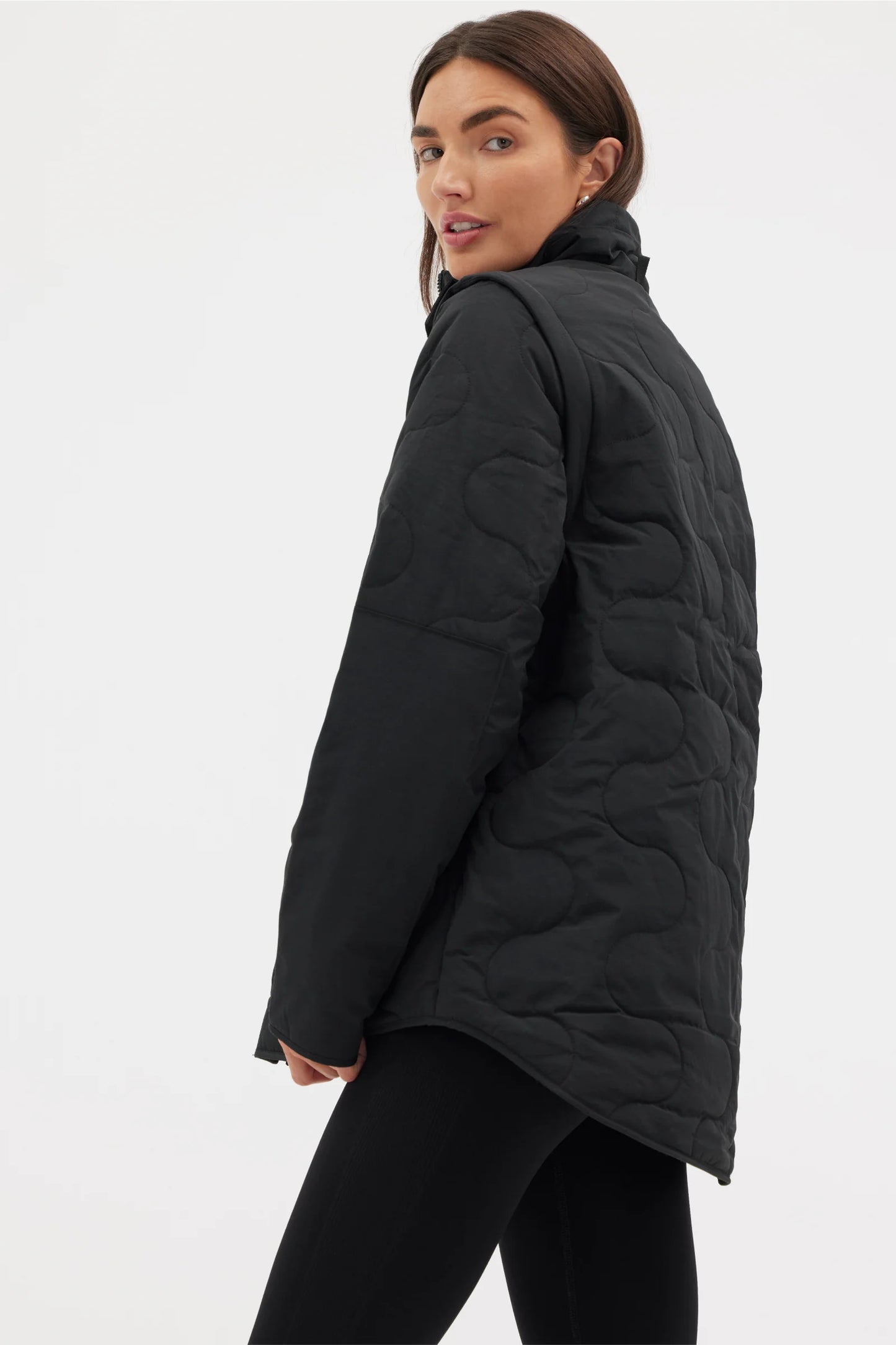 Davis Convertible Jacket - Black - Half Days