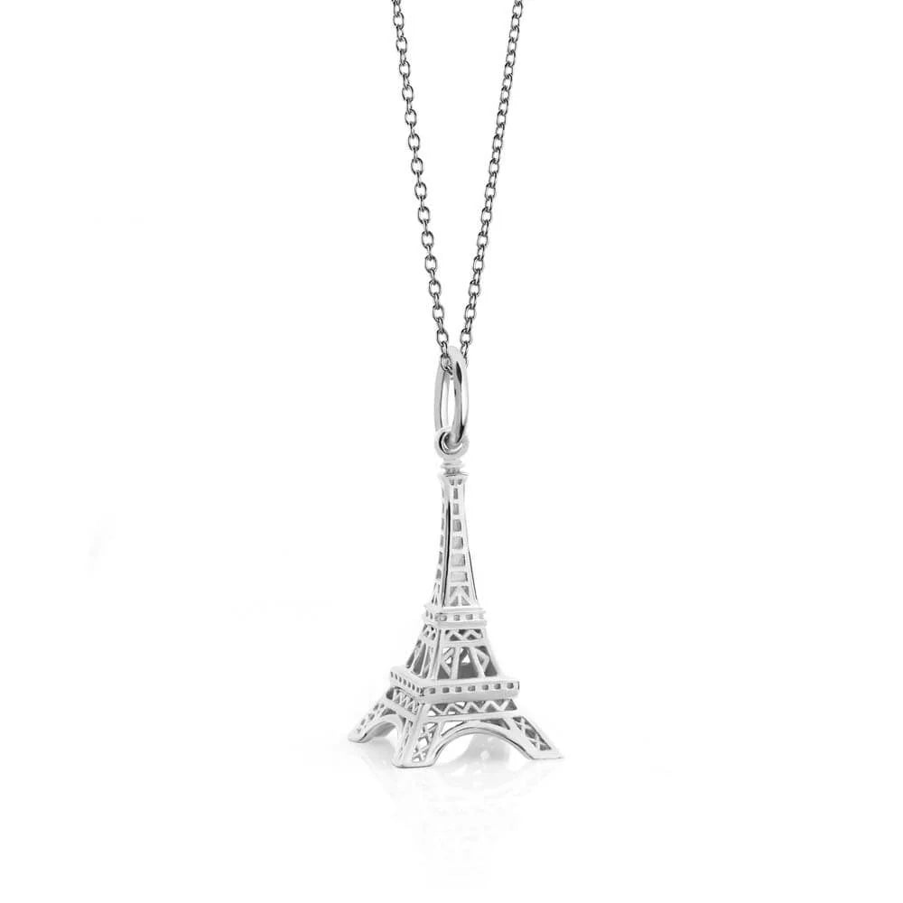 Eiffel Tower Charm - Sterling Silver - Jet Set Candy