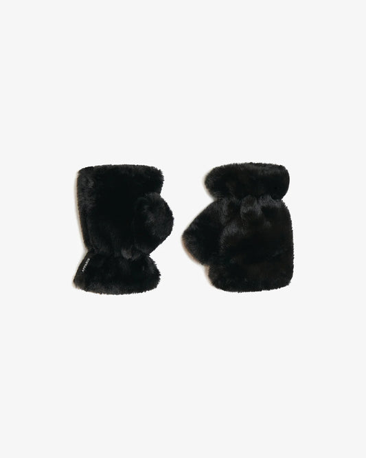 Ariel Fingerless Gloves - Noir - Apparis