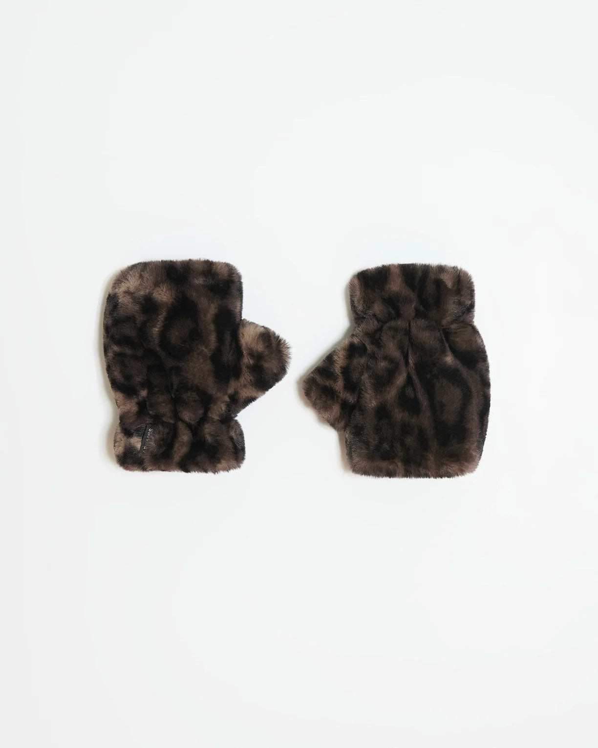 Ariel Fingerless Gloves - Dark Leopard - Apparis