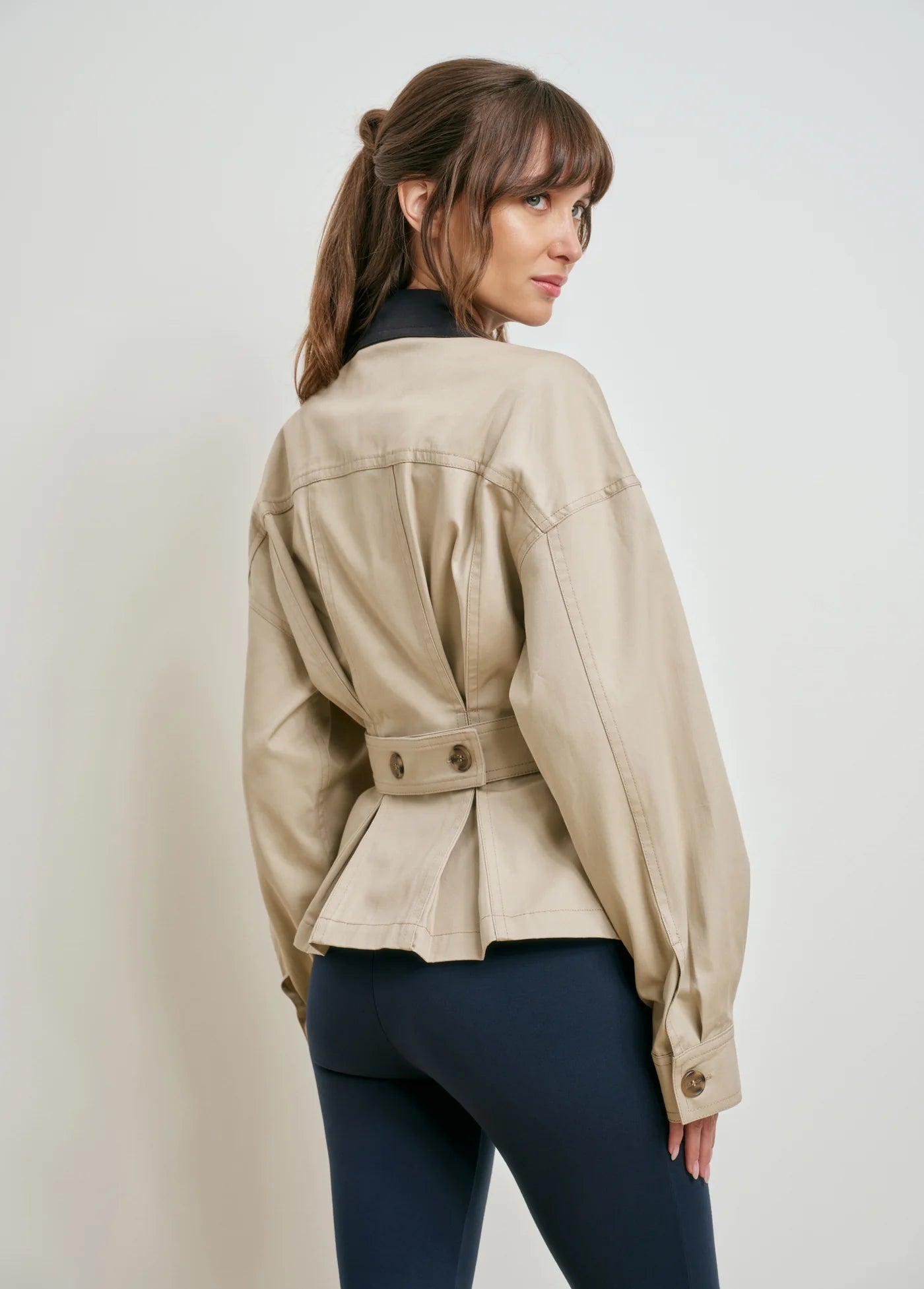 The Carla Jacket - Khaki - Favorite Daughter