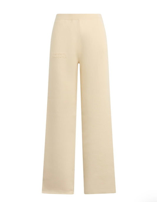 The Fatigue Sisters Wide Leg Pant - Cream - Favorite Daughter