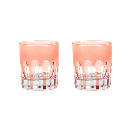 Rialto Old Fashioned Glass - Blush - Set of 2 - Sir/Madam